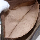 LOUIS VUITTON Monogram Trousse Demi Ronde Cosmetic Pouch M47520 LV Auth 145398-11