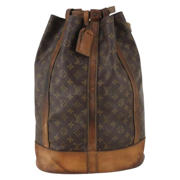 LOUIS VUITTON Monogram Randonnee GM Shoulder Bag M42244 LV Auth 145402