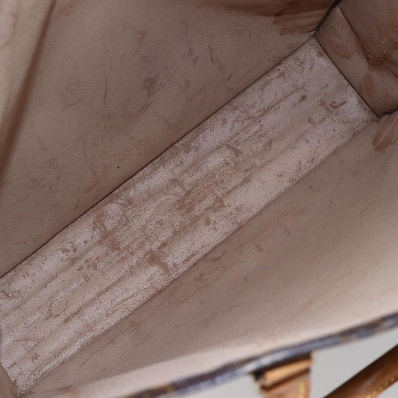 LOUIS VUITTON Monogram Sac Plat Hand Bag M51140 LV Auth 145403