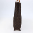 LOUIS VUITTON Monogram Sac Plat Hand Bag M51140 LV Auth 145403-3
