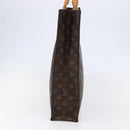 LOUIS VUITTON Monogram Sac Plat Hand Bag M51140 LV Auth 145403-4