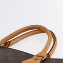 LOUIS VUITTON Monogram Sac Plat Hand Bag M51140 LV Auth 145403-8