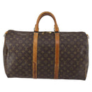 LOUIS VUITTON Monogram Keepall 50 Boston Bag M41426 LV Auth 145407-13