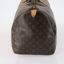 LOUIS VUITTON Monogram Keepall 55 Boston Bag M41424 LV Auth 145409-3