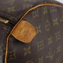 LOUIS VUITTON Monogram Keepall 55 Boston Bag M41424 LV Auth 145410-19