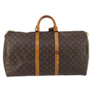 LOUIS VUITTON Monogram Keepall 55 Boston Bag M41424 LV Auth 145410-2