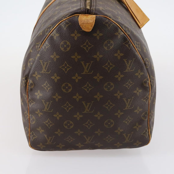 LOUIS VUITTON Monogram Keepall 55 Boston Bag M41424 LV Auth 145410