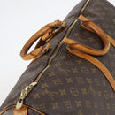 LOUIS VUITTON Monogram Keepall 55 Boston Bag M41424 LV Auth 145410-6