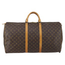 LOUIS VUITTON Monogram Keepall 60 Boston Bag M41422 LV Auth 145411-2