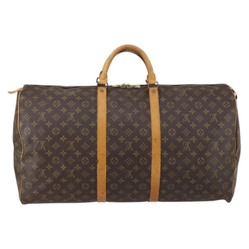 LOUIS VUITTON Monogram Keepall 60 Boston Bag M41422 LV Auth 145411 - 0