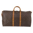 LOUIS VUITTON Monogram Keepall Bandouliere 60 Boston Bag M41412 LV Auth 145413-13