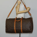 LOUIS VUITTON Monogram Keepall Bandouliere 60 Boston Bag M41412 LV Auth 145413-23