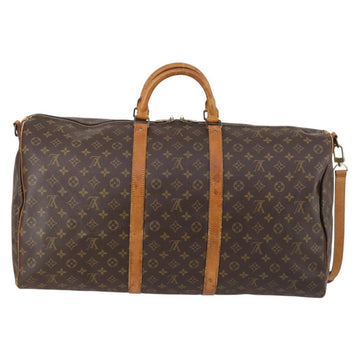 LOUIS VUITTON Monogram Keepall Bandouliere 60 Boston Bag M41412 LV Auth 145413 - 0