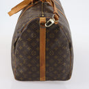 LOUIS VUITTON Monogram Keepall Bandouliere 60 Boston Bag M41412 LV Auth 145413-3