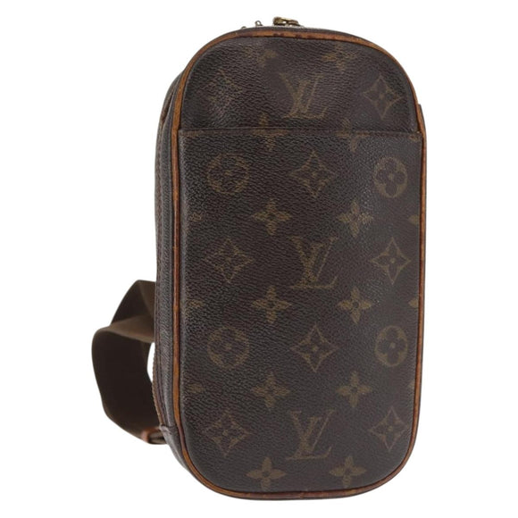 LOUIS VUITTON Monogram Pochette Gange Shoulder Bag M51870 LV Auth 145424