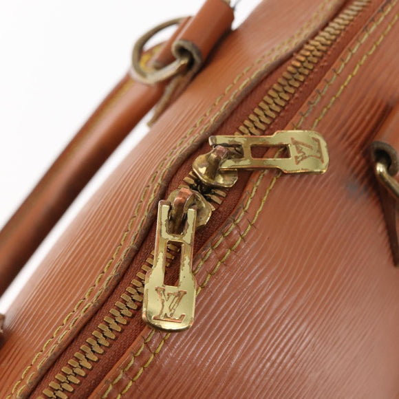 LOUIS VUITTON Epi Alma Hand Bag Zipangu Gold M52148 LV Auth 145431