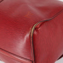 LOUIS VUITTON Epi Keepall 45 Boston Bag Red M42977 LV Auth 145436-14