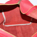 LOUIS VUITTON Epi Keepall 45 Boston Bag Red M42977 LV Auth 145436-19