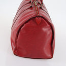 LOUIS VUITTON Epi Keepall 45 Boston Bag Red M42977 LV Auth 145436-4