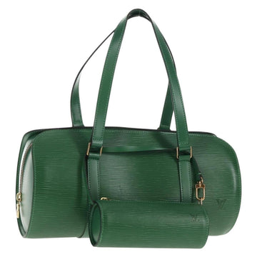 LOUIS VUITTON Epi Soufflot Hand Bag Green M52224 LV Auth 145438V