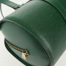 LOUIS VUITTON Epi Soufflot Hand Bag Green M52224 LV Auth 145438V-14
