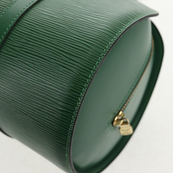 LOUIS VUITTON Epi Soufflot Hand Bag Green M52224 LV Auth 145438V