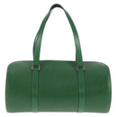 LOUIS VUITTON Epi Soufflot Hand Bag Green M52224 LV Auth 145438V-13