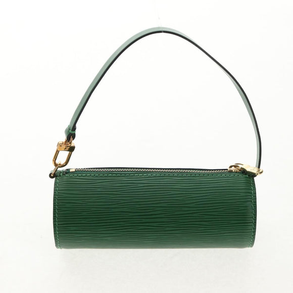 LOUIS VUITTON Epi Soufflot Hand Bag Green M52224 LV Auth 145438V