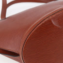 LOUIS VUITTON Epi Saint Jacques Shopping Shoulder Bag Brown M52263 Auth 145439-17
