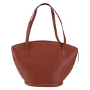 LOUIS VUITTON Epi Saint Jacques Shopping Shoulder Bag Brown M52263 Auth 145439-13