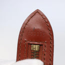 LOUIS VUITTON Epi Saint Jacques Shopping Shoulder Bag Brown M52263 Auth 145439-12