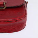 LOUIS VUITTON Epi Saint Cloud PM Shoulder Bag Red M52217 LV Auth 145441-9