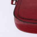 LOUIS VUITTON Epi Saint Cloud PM Shoulder Bag Red M52217 LV Auth 145441-15