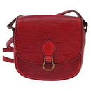 LOUIS VUITTON Epi Saint Cloud PM Shoulder Bag Red M52217 LV Auth 145441-13