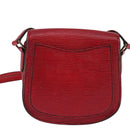 LOUIS VUITTON Epi Saint Cloud PM Shoulder Bag Red M52217 LV Auth 145441-2