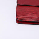 LOUIS VUITTON Epi Free Run Shoulder Bag Red M52407 LV Auth 145442-10