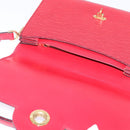 LOUIS VUITTON Epi Free Run Shoulder Bag Red M52407 LV Auth 145442-14