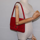 LOUIS VUITTON Epi Free Run Shoulder Bag Red M52407 LV Auth 145442-23