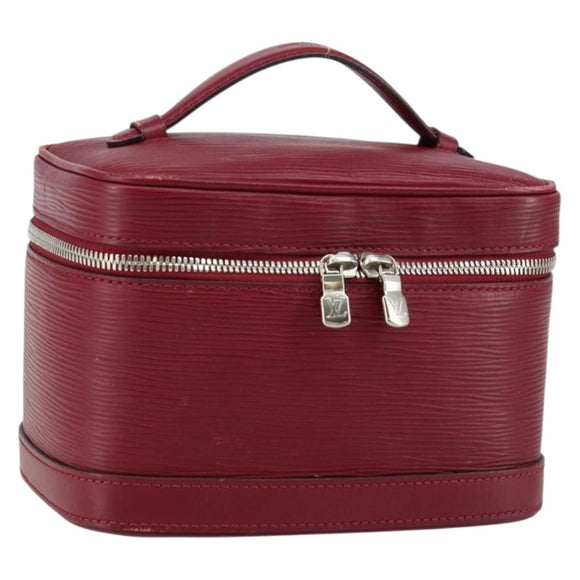 LOUIS VUITTON Epi Nice Mini Hand Bag Fuchsia M53686 LV Auth 145445