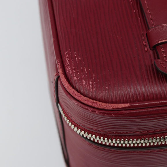 LOUIS VUITTON Epi Nice Mini Hand Bag Fuchsia M53686 LV Auth 145445