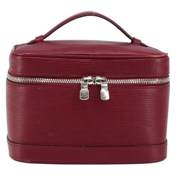 LOUIS VUITTON Epi Nice Mini Hand Bag Fuchsia M53686 LV Auth 145445