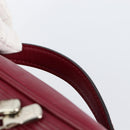 LOUIS VUITTON Epi Nice Mini Hand Bag Fuchsia M53686 LV Auth 145445-8