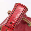 LOUIS VUITTON Epi Petit Noe Shoulder Bag Red M44107 LV Auth 145447-12