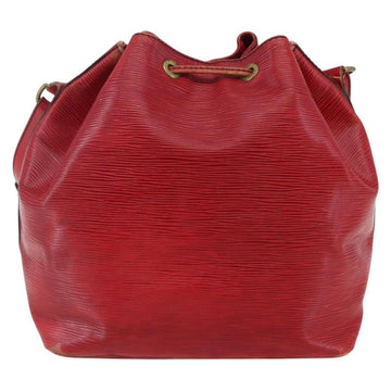 LOUIS VUITTON Epi Petit Noe Shoulder Bag Red M44107 LV Auth 145447 - 0