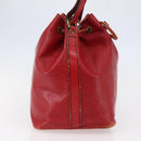 LOUIS VUITTON Epi Petit Noe Shoulder Bag Red M44107 LV Auth 145447-3