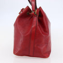 LOUIS VUITTON Epi Petit Noe Shoulder Bag Red M44107 LV Auth 145447-4