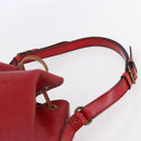 LOUIS VUITTON Epi Petit Noe Shoulder Bag Red M44107 LV Auth 145447-14