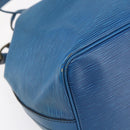 LOUIS VUITTON Epi Petit Noe Shoulder Bag Blue M44105 LV Auth 145448-14