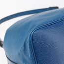 LOUIS VUITTON Epi Petit Noe Shoulder Bag Blue M44105 LV Auth 145448-16