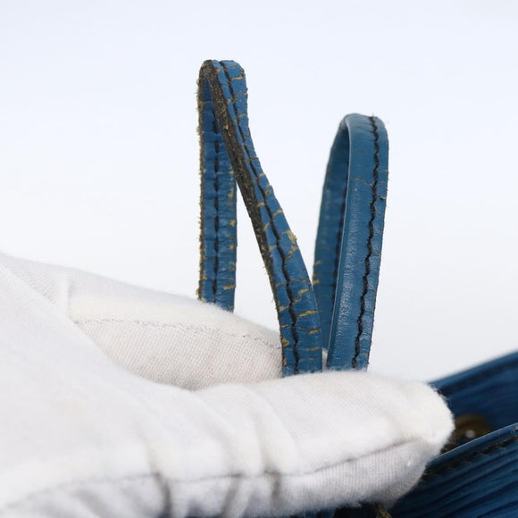 LOUIS VUITTON Epi Petit Noe Shoulder Bag Blue M44105 LV Auth 145448